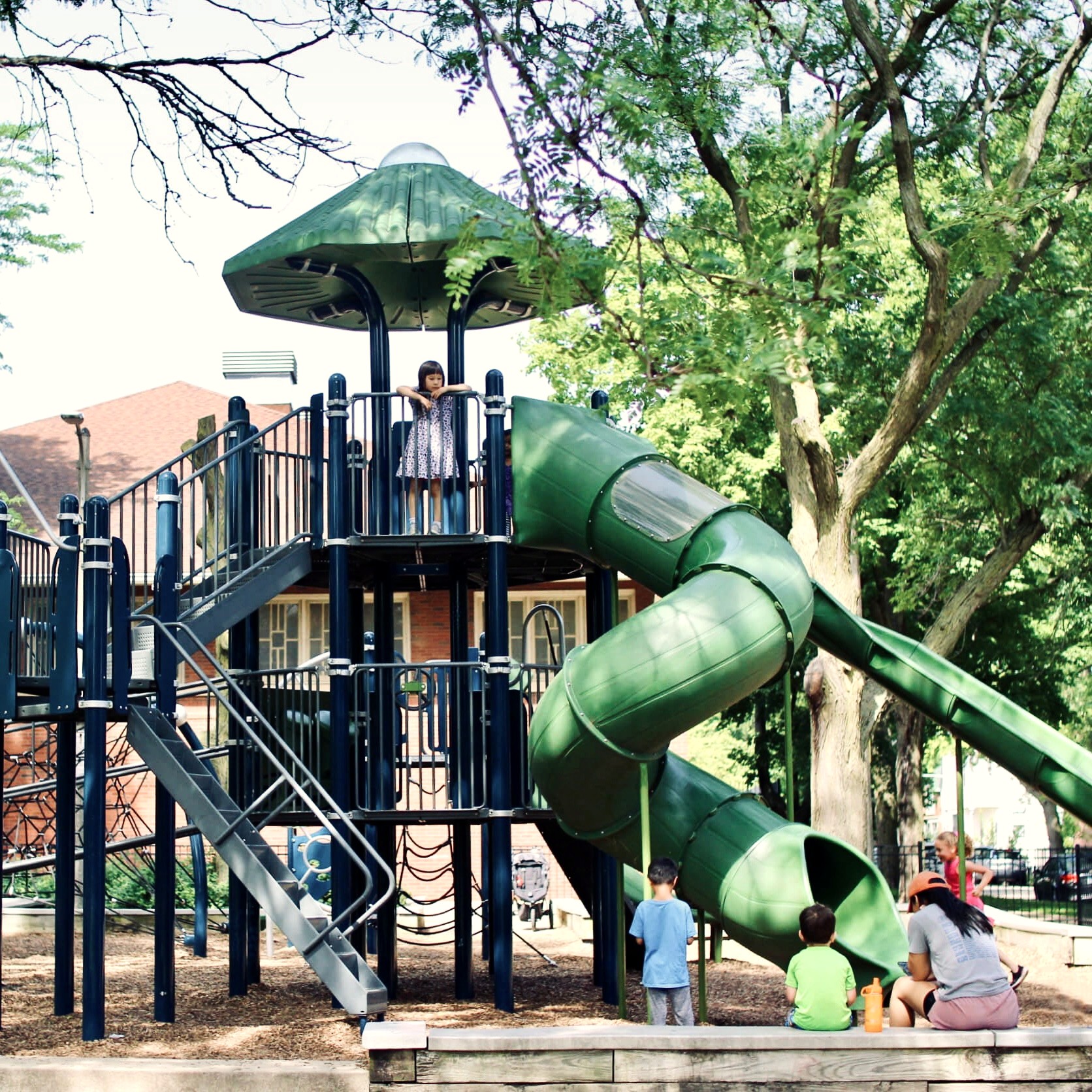 Hamlin Park near Roscoe Village