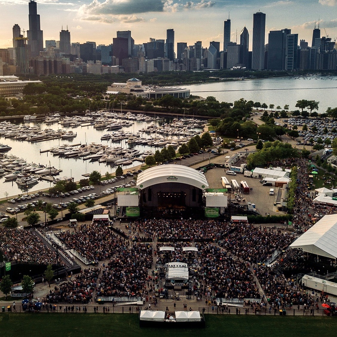 Northerly Island park near South Loop